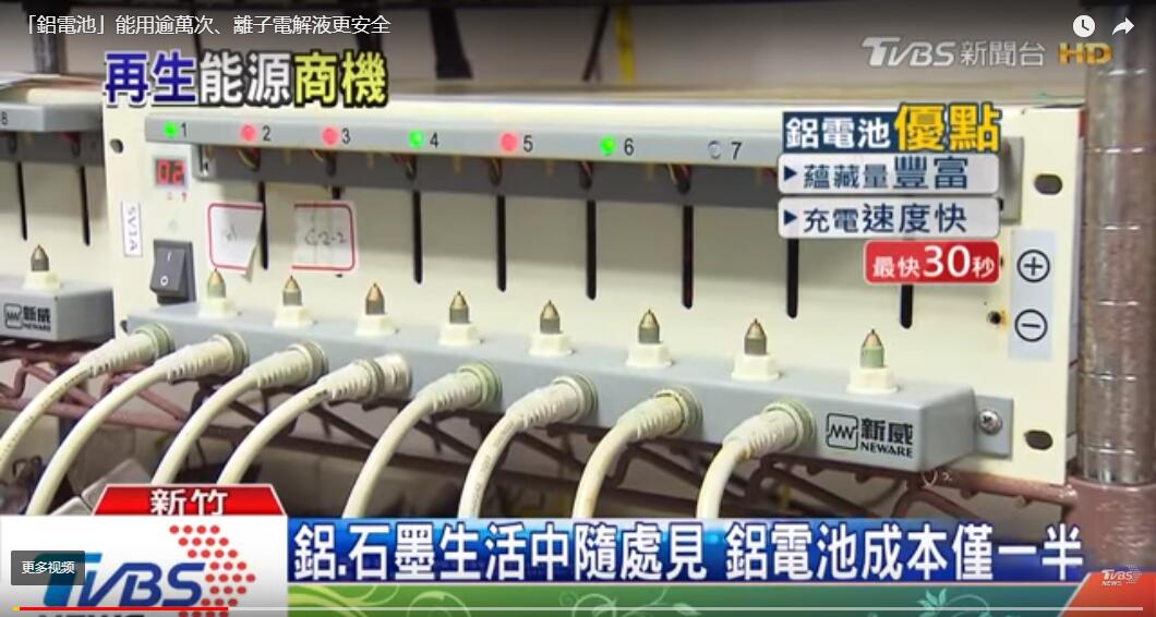 台湾工业技术研究院-铝电池-新威电池测试仪-6