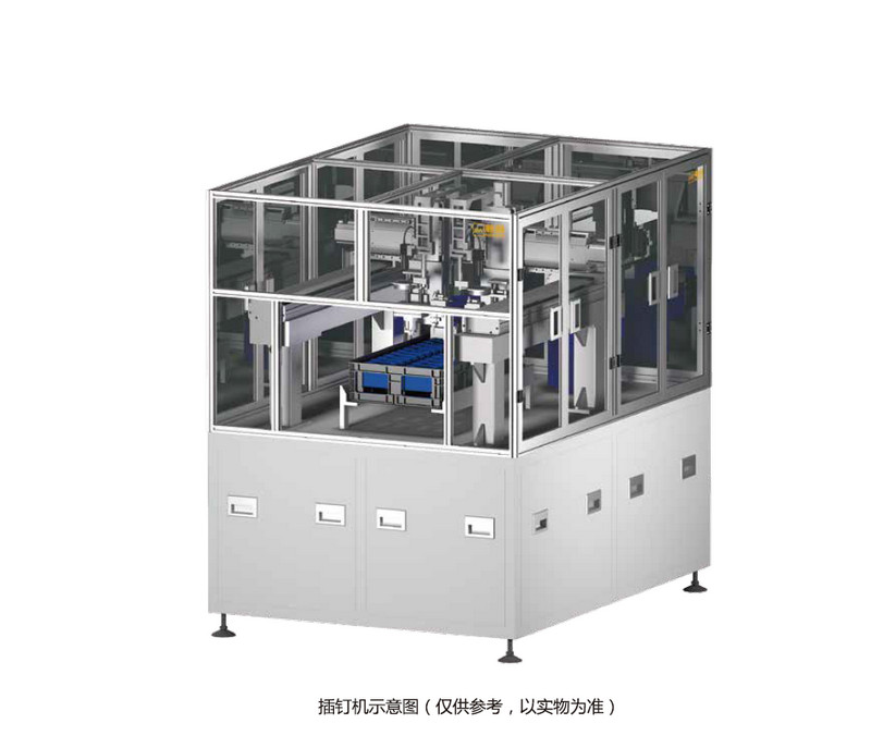 深圳新威方形铝壳电芯产线解决方案-插钉机-电池测试仪
